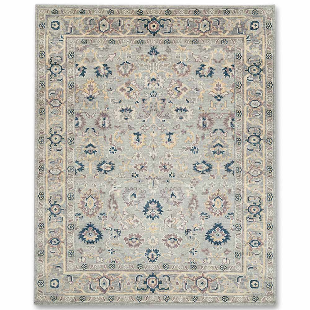 Light Shade Woollen Hand Knotted Premium Rug