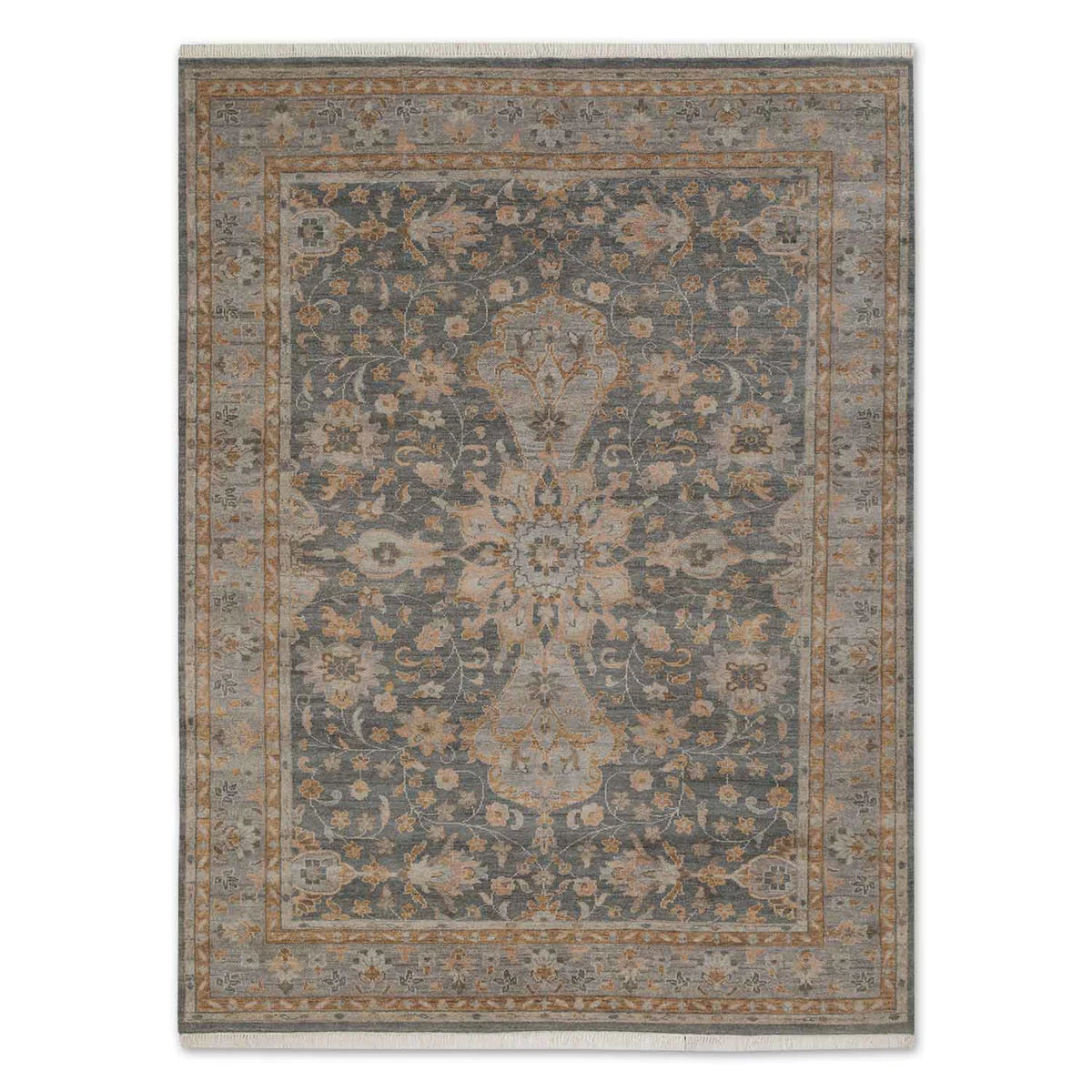 Traditional Woollen Hand Knotted Rug